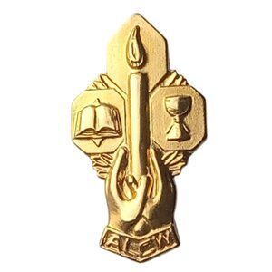 Vintage ALCW Collectible Faith Pin